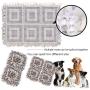 MyfatBOSS Snuffle Mat, Feeding Mat for Dogs, Interactive Dog Toys Encourages Natural Foraging Skills, Perfect for Any Breed
