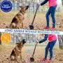 TIMINGILA 33'' Long Handle Portable Pet Pooper Scooper for Large and Small Dogs,High Strength Material and Durable Spring,Great for Lawns, Grass, Dirt, Gravel