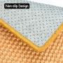 Cat Scratching Mat, Anti-Slip Sisal Cat Scratcher Pad, No More Torn Cardborad Scratch Play/sleep/cat Litter/door Mats, for Cat Grinding Claws, Protect Furniture Carpets & Sofas (23.6'' X 15.7'')