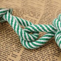 Pet Miansheng Toy Dogs molar Dog bites rope color Resistance to bite Dumbbell Cotton rope ball Dog toys