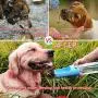 Sofunii Dog Water Bottle Dispenser w/ Poop Bags , Portable Pet Water Bowl Drinking Cup Mug for Traveling, Walking, Hiking, Camping, Road Trips, Dog Parks Puppys Dog Accessories Gear- Best Gifts for Pet Owner Men Wonmen Sofunii Dog Water Bottle Dispenser w/ Poop Bags , Portable Pet Water Bowl Drinking Cup Mug for Traveling, Walking, Hiking, Camping, Road Trips, Dog Parks Puppys Dog Accessories Gear- Best Gifts for Pet Owner Men Wonmen