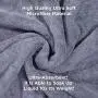 Hertzko Microfiber Pet Bath Towel, Ultra-Absorbent & Machine Washable for Small, Medium, Large Dogs and Cats (Grey) Hertzko Microfiber Pet Bath Towel, Ultra-Absorbent & Machine Washable for Small, Medium, Large Dogs and Cats (Grey)