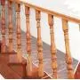 LOHUA Safe Rail, Indoor Balcony and Stairway Railing Safety Net – Banister Stair Net – Child Safety; Pet Safety; Toy Safety; Stairs Protector