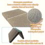 T.F GHG Cat Scratcher Cardboard Multi-Function Scratching Pad with Catnip, Plane & Slope Dual-Purpose Scratching Cardboard,Corrugate Durable Scratching Pad Box,Reversible,Cat Scratching Toy