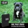 USA GEAR Dog Treat Carrying Pouch and Puppy Training Snack Bag Holder with Reinforced Belt Loop and Carabiner Clip - Attaches to Waist, Backpack, Purse, and More - Carry Treats on Walks or Trips USA GEAR Dog Treat Carrying Pouch and Puppy Training Snack Bag Holder with Reinforced Belt Loop and Carabiner Clip - Attaches to Waist, Backpack, Purse, and More - Carry Treats on Walks or Trips