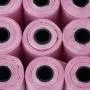 Tangxi 1 Set of 20 Rolls Garbage Bags, Dog Pet Waste Poop Bags, Cat Pets Waste Collection Bag (Pink)