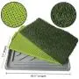 Sonnyridge Easy Dog Potty Training - Made with Artificial Grass - 3 Layered System - Antimicrobial Mat, Absorbs Odors and Hinders Bacterial Growth - Great for Puppies and Small to Medium Dogs Sonnyridge Easy Dog Potty Training - Made with Artificial Grass - 3 Layered System - Antimicrobial Mat, Absorbs Odors and Hinders Bacterial Growth - Great for Puppies and Small to Medium Dogs