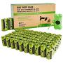 Eco-clean Dog Poop Bags, 60 Rolls / 900 Count Dog Waste Bags with Dispenser and Leash Clip, Unscented, Extra Thick and Strong Poop Bags for Dogs
