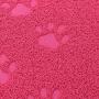 POPETPOP Pet Cat Litter Mat Waterproof Dog Puppy Kitten Dish Bowl Food Water Placemat 30 x 40cm (Rose Red)