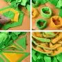 AWOOF Snuffle Mat Pet Dog Feeding Mat, Durable Interactive Dog Toys Encourages Natural Foraging Skills AWOOF Snuffle Mat Pet Dog Feeding Mat, Durable Interactive Dog Toys Encourages Natural Foraging Skills