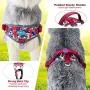 ThinkPet No Pull Harness Breathable Sport Harness - Escape Proof/Quick Fit Reflective Padded Dog Safety Vest with Handle Back/Front Clips, Easy for Walking