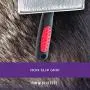 Ryans Pet Supplies Paw Brothers Flat Slicker Brush for Dogs, Medium, 3.5 in x 1.625 in Ryans Pet Supplies Paw Brothers Flat Slicker Brush for Dogs, Medium, 3.5 in x 1.625 in