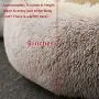 Rainlin Pet Bed- Round Soft Plush Burrowing Cave Hooded Cat Bed Donut for Dogs & Cats, Faux Fur Cuddler Round Comfortable Self Warming Indoor Sleeping Bed Pink (19.7''x19.7'') Rainlin Pet Bed- Round Soft Plush Burrowing Cave Hooded Cat Bed Donut for Dogs & Cats, Faux Fur Cuddler Round Comfortable Self Warming Indoor Sleeping Bed Pink (19.7''x19.7'')