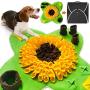 PetFun Dog Snuffle Mat for Feeding, Hunting, Foraging, Dogs Nosework Training Smell Toys-Treat Interactive Puzzle Dispenser, Slow Feeder Mat & Feed Game- Machine Washable