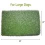 Silver Paw Potty Patch Dog Potty – Replaces Wee Wee Pads – The Best Pet Turf Potty Training Tool – Works for Puppies & Adult Dogs – For Big Dogs