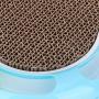HERCHR Cat Scratching Pad Board Pet Kitten Heart-Shaped Scratcher Bell Balls Training Toys,3 Colors