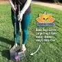 Bodhi Dog Extra Large New Adjustable Metal Pooper Scooper | Tray and Rake with Long Secure Handle | Perfect Pet Poop Picker Upper for Small and Large Dogs - Great for Grass, Street and Gravel
