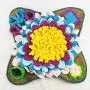 B-1 Pet Training Mat Dog Feeding Mat, Interactive Pet Dog Toys Round Pet Sniffing Pad Washable Training Blanket Feeding Mat Piecing Multi-Color Dog Toys B-1 Pet Training Mat Dog Feeding Mat, Interactive Pet Dog Toys Round Pet Sniffing Pad Washable Training Blanket Feeding Mat Piecing Multi-Color Dog Toys
