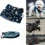 BroBear Pet Stars Vest Mesh Harness and Leash Set Blue for Cats & Small Dogs Blue BroBear Pet Stars Vest Mesh Harness and Leash Set Blue for Cats & Small Dogs Blue