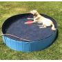 Pet Dog Swimming Pool Foldable Pet Swimming Pool Indoor & Outdoor Collapsible Bathtub for Dogs Cats & Kids (Large Size 120cm / 48inch)