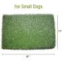 Potty Patch Small Kit (under 15lbs) - indoor dog litter box, puppy pad, pet training (regular)
