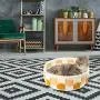 PrimePets Round Cat Beds for Indoor Cats, Reversible Cat Sleeping Cushion Mat for Puppy Kittens Dogs Rabbits, Anti Slip Waterproof Washable Foldable Pet Dog Bed for Small Breed Pets Anmials PrimePets Round Cat Beds for Indoor Cats, Reversible Cat Sleeping Cushion Mat for Puppy Kittens Dogs Rabbits, Anti Slip Waterproof Washable Foldable Pet Dog Bed for Small Breed Pets Anmials