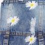 Pet Clothes Denim Dog Costume Summer Cowboy Vest Daisy Shirt Jeans Jacket Puppy Clothing for Chihuahua Yorkies