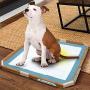 Simple Solution Dog Pad Holder | Portable Tray for Pet Training and Puppy Pads | Protection Against Pad Leakage, Bunching, and Shredding | Fits Pads 21 x 21 Inches or Larger