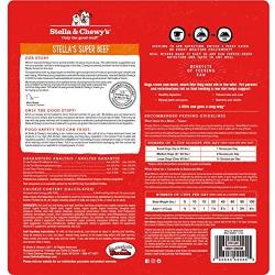 Stella & Chewys Freeze-Dried Raw Stellas Super Beef Meal Mixers Grain-Free Dog Food Topper