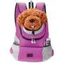 Mogoko Comfortable Dog Cat Carrier Backpack, Puppy Pet Front Pack with Breathable Head Out Design and Padded Shoulder for Hiking Outdoor Travel Mogoko Comfortable Dog Cat Carrier Backpack, Puppy Pet Front Pack with Breathable Head Out Design and Padded Shoulder for Hiking Outdoor Travel