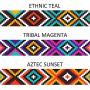 CollarDirect Adjustable Dog Harness Aztec Pattern Tribal Design Pet Step-in Vintage Comfortable Harnesses for Dogs Small Medium Large Puppy
