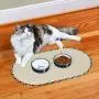 Envision Home 420401 Microfiber Pet Bowl Mat, 12.5 Inch x 21.5 Inch, Taupe Envision Home 420401 Microfiber Pet Bowl Mat, 12.5 Inch x 21.5 Inch, Taupe