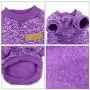 Idepet Pet Dog Classic Knitwear Sweater Fleece Coat Soft Thickening Warm Pup Dogs Shirt Winter Pet Dog Cat Clothes Puppy Customes Clothing for Small Dogs(Read The Size Chart First)
