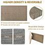 GooFoto Cat Scratcher Cardboard Scratching Collection Toy Scratchy Box Lounge Durable Scratching Pad Reversible Relaxing Bed