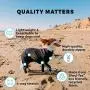 Shed Defender Original Dog Onesie - Seen On Shark Tank, Contains Shedding of Dog Hair for Home, Car, Travel, Anxiety Calming Shirt, Surgery Recovery Body Jumpsuit, E Collar Alternative