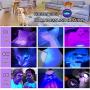 AOLOX Flashlight Black Light 51 LED Torch Light Ultraviolet Detector for Dog Urine Pet Stains and Bed Bug Housebreaking Use with pet odor eliminator