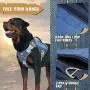 Auroth Tactical Dog Harness for Large Medium Small Dogs, Hidden Backpack,Nesting Buckles Reflective Adjustable Military Dog Harness Soft Service Dog Vest Auroth Tactical Dog Harness for Large Medium Small Dogs, Hidden Backpack,Nesting Buckles Reflective Adjustable Military Dog Harness Soft Service Dog Vest