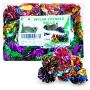 SunGrow Mylar Crinkle Balls for Cats, 1.5-2 Inches, Shiny and Stress Buster Toy, Lightweight and Suitable for Multiple Cats Play, Ideal for Kittens and Adult Cats