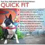 EzyDog Quick Fit No Pull Adjustable Harness Vest (Large, Black) and EzyDog Click - Car Seatbelt Harness Attachment (17.5in - 26in) EzyDog Quick Fit No Pull Adjustable Harness Vest (Large, Black) and EzyDog Click - Car Seatbelt Harness Attachment (17.5in - 26in)