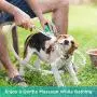 DELOMO Dog Bath Brush - 2 Pack Dog Bath Scrubber with Different Bristles - Gentle Massage & Deep Cleaning - Soft Silicone Dog Shampoo Brush - For Dogs and Cats with Long and Short Hair DELOMO Dog Bath Brush - 2 Pack Dog Bath Scrubber with Different Bristles - Gentle Massage & Deep Cleaning - Soft Silicone Dog Shampoo Brush - For Dogs and Cats with Long and Short Hair