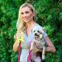 Party Poopers Dog Poop Bag Dispenser for Leash, Includes 4 Rolls of Dogipack Party Poopers Poop Bags I Lightweight Fabric and Machine Washable I Inside Sleeve to Hold Money or ID