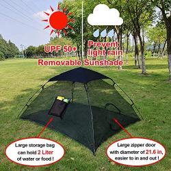 OUTING MAN Large Cat Tent Outdoor Playpen Pop Up Pet Cat Enclosures Portable Sunshade and Anti-UV Cat Playhouse (Play Tents for Cats and Small Animals) - Outside Habitat