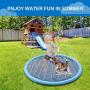 Splash Sprinkler Pad for Dogs Kids - 59'' Thicken Dogs Pet Kids Swimming Pool Bathtub, 2020 New Pet Summer Backyard Playset & Water Toys, Gift for Kids, Toddlers and Dogs