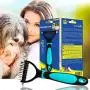 Pet Grooming Tool - 2 Sided Undercoat Rake for Cats & Dogs - Safe Dematting Comb for Easy Mats & Tangles Removing - No More Nasty Shedding and Flying Hair