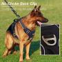 Funfox Dog Harness No Pull Pet Harness, Adjustable Dog Vest for Easy Walking, Breathable Oxford Material, Reflective Strips with Metal Front Clip for Control Small Medium Large Breed Dogs