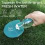LumoLeaf No-Spill Dog Water Bowl+Dog Water Bottle.