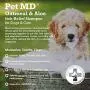 Pet MD - Oatmeal Dog Shampoo Cats and Dogs for Itch Relief and Moisturizer for Dry Skin and Coat - 16 Oz Pet MD - Oatmeal Dog Shampoo Cats and Dogs for Itch Relief and Moisturizer for Dry Skin and Coat - 16 Oz