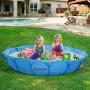 Alvantor Pet Swimming Pool Dog Bathing Tub Kiddie Pools Cat Puppy Shower Spa Foldable Portable Indoor Outdoor Pond Ball Pit Patent Pending