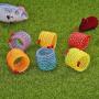 Weiba Pet Wide Colorful Springs Cat Toys for Cat Kitten Pets, Playful Coils BPA Free Plastic for Swatting, Biting, etc.(6pcs Random Color)