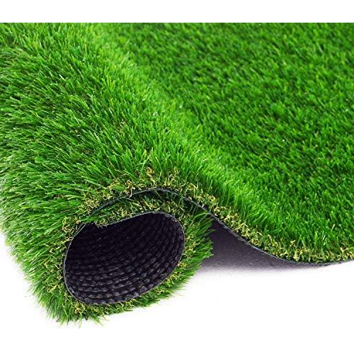 ZGR Artificial Garden Grass 28'' x 40'' Premium Lawn Turf, Realistic Fake Grass, Synthetic Turf, Thick Pet Turf, Fake Faux Grass Rug with Drainage Holes Indoor/Outdoor Landscape Customized Available